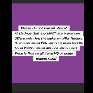 $10 or less price is firm unless bundled.